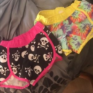 Girls athletic shorts